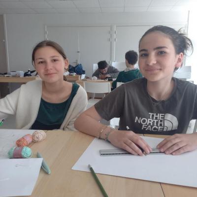 Lise Et Maely Saffaire Au Carnet De Bord Du Stage