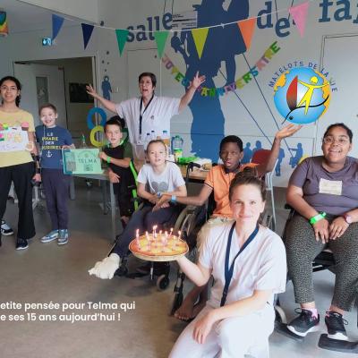 Les enfants de l’ESEAN nous partagent la célébration de l’anniversaire de Telma
