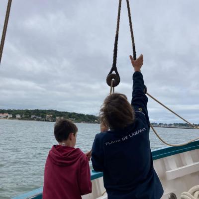 Abel et Lucie récupère l’écoute du foc