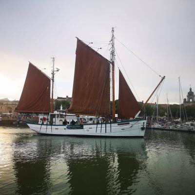 Fleur de Lampaul photographiée par le grand cousin d’Abel qui nous a rejoint à bord !  