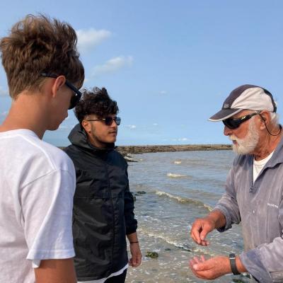 Yves avec Thomas et Yanis !
