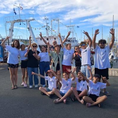 Moment au musée maritime accompagné d’Alain