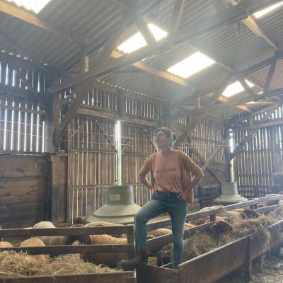 Accueil d'Émilie à la Ferme 
