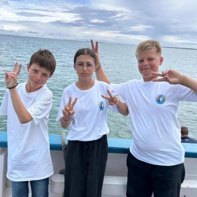 Abel, Lou et Gabin en équipe !