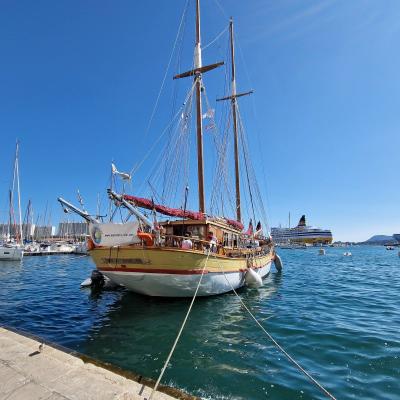 Le voilier de Bora Bora