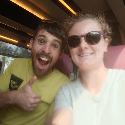 Départ pour Clément (responsable d’expédition) et Mary (encadrante d’animation)