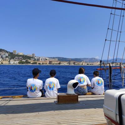 Arrivée matinale à Ajaccio 