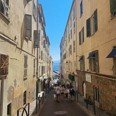 Présentation historique d'Ajaccio et jeu de piste dans la ville, accompagnés de Marie-Sabine