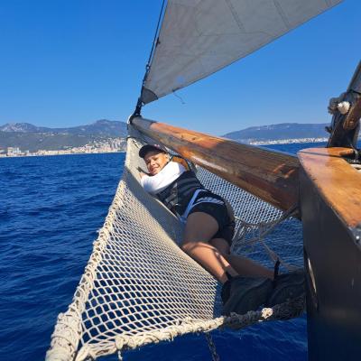 Pause dans la delphinière de Grande Zot 