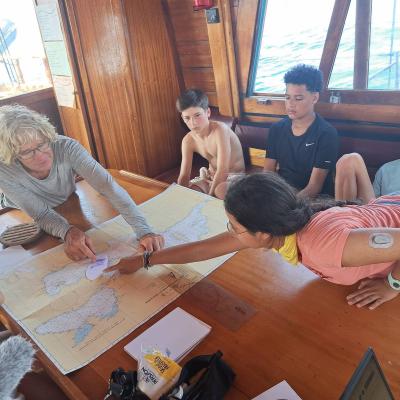 Explication de la notion « d’allure » en navigation avec le Bora Bora par le capitaine 