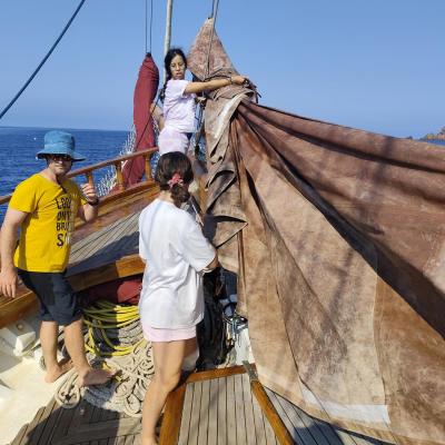 C’est l’heure d’hisser les voiles pour faire cap sur Calvi !