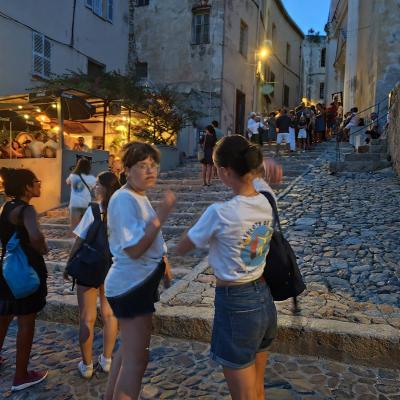 Déambulation dans le centre de Calvi