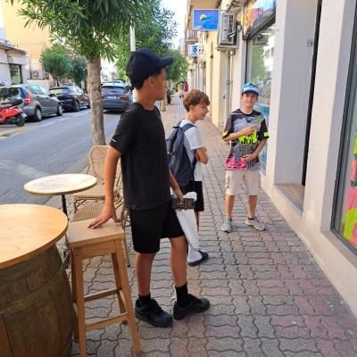 Quartier libre pour les garçons 