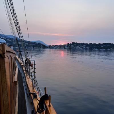 Arrivée à Villefranche-sur-Mer