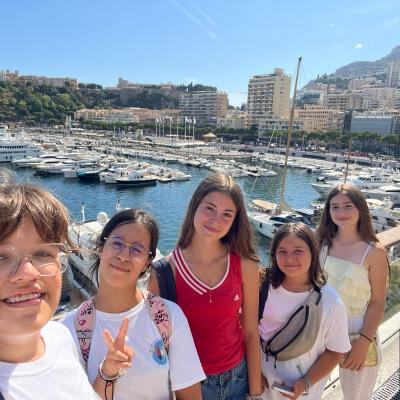 Les 5 matelotes en balade dans Monaco 