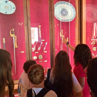 Explications des armes du musée 