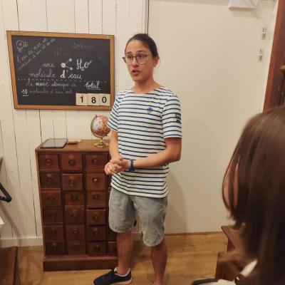 Nolan nous explique l’intrigue de l’escape game