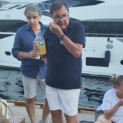 Pascal et son frère Christophe 