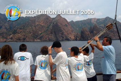 Vidéos de l'expédition de juillet 2006 en partenariat entre les Matelots de la Vie et la Fondation Nicolas Hulot