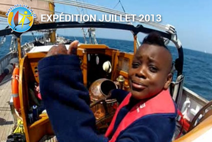 Expédition Juillet 2013 des Matelots de la Vie en Atlantique