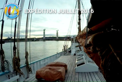 Expédition juillet 2016 : de Rouen à Saint Malo