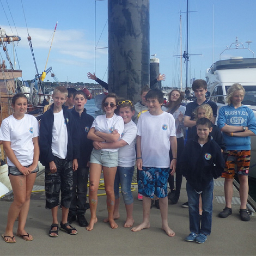 Scout Port Mathurin Rencontre des scouts marins de Cowes
